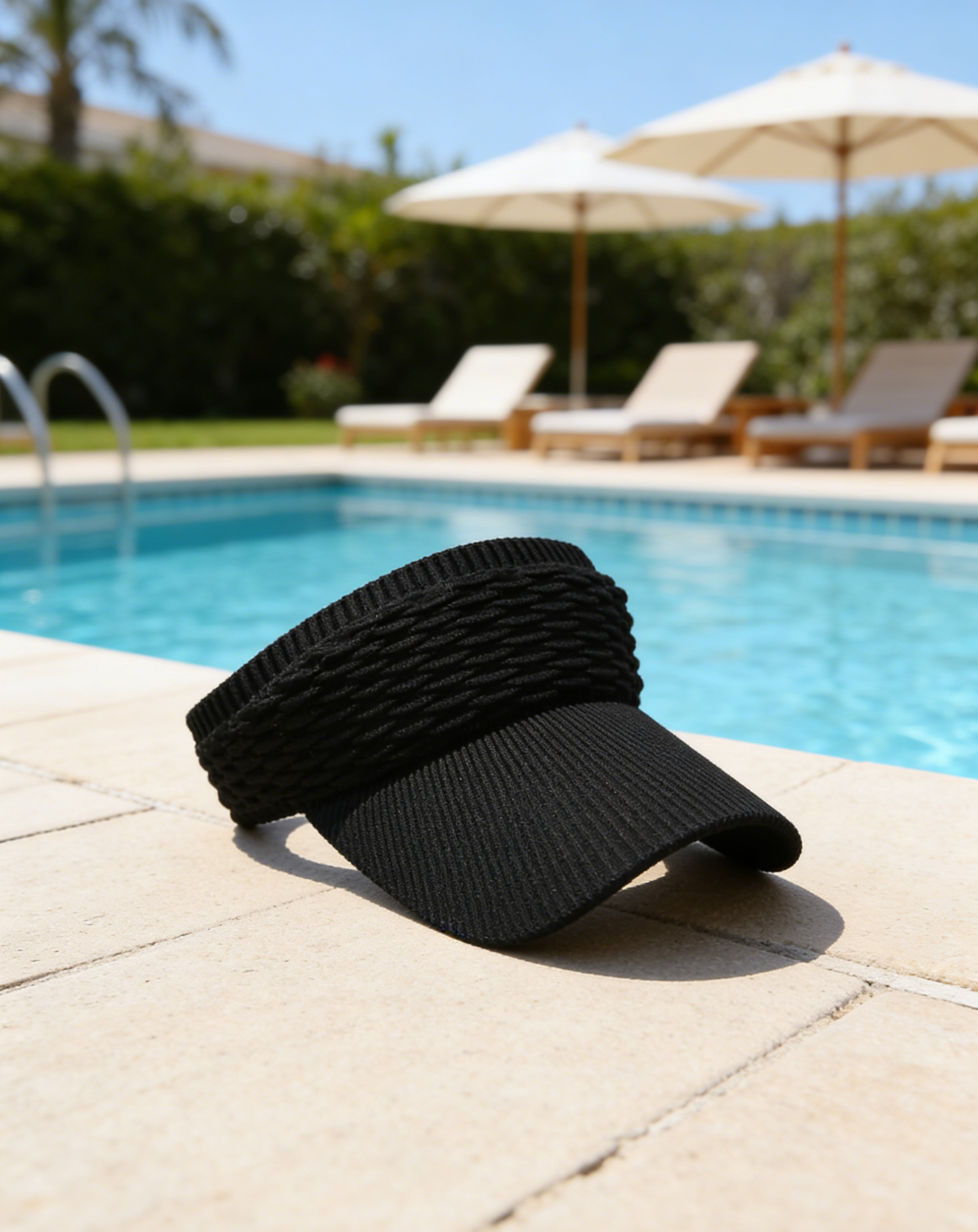 หมวกกันแดด Anti-UV ลายเกล็ดปลา - กันยูวี 99% หน้าไม่ดำ ระบายอากาศดี ใส่สบายไม่รัดหัว