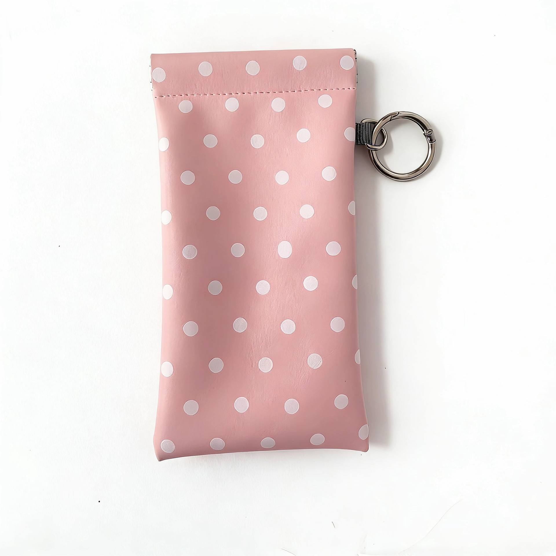 ซองใส่แว่นตาเปิด-ปิดอัตโนมัติ หนังกันน้ำ | พร้อมผ้าเช็ดแว่นในตัว | ซองเก็บแว่นตาอเนกประสงค์ พกพาสะดวก มีห่วงคล้อง | ใส่เครื่องสำอางและหูฟังได้