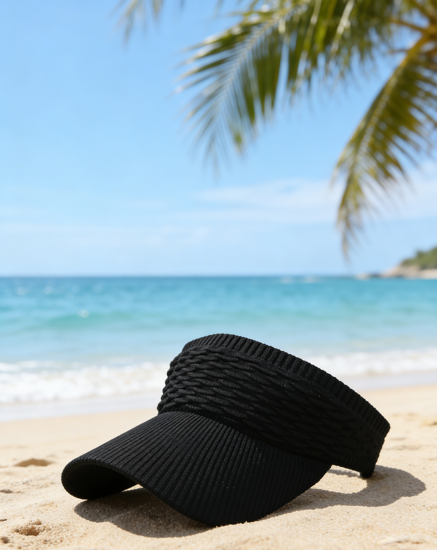 หมวกกันแดด Anti-UV ลายเกล็ดปลา - กันยูวี 99% หน้าไม่ดำ ระบายอากาศดี ใส่สบายไม่รัดหัว