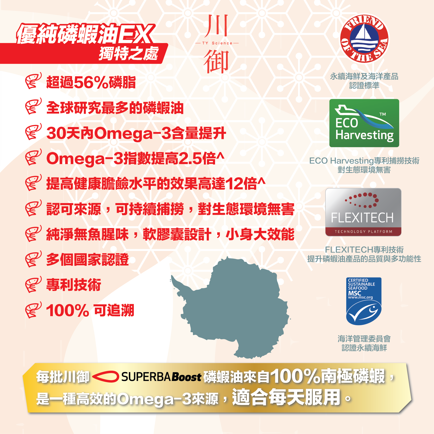 TY Science 川御 南極磷蝦油