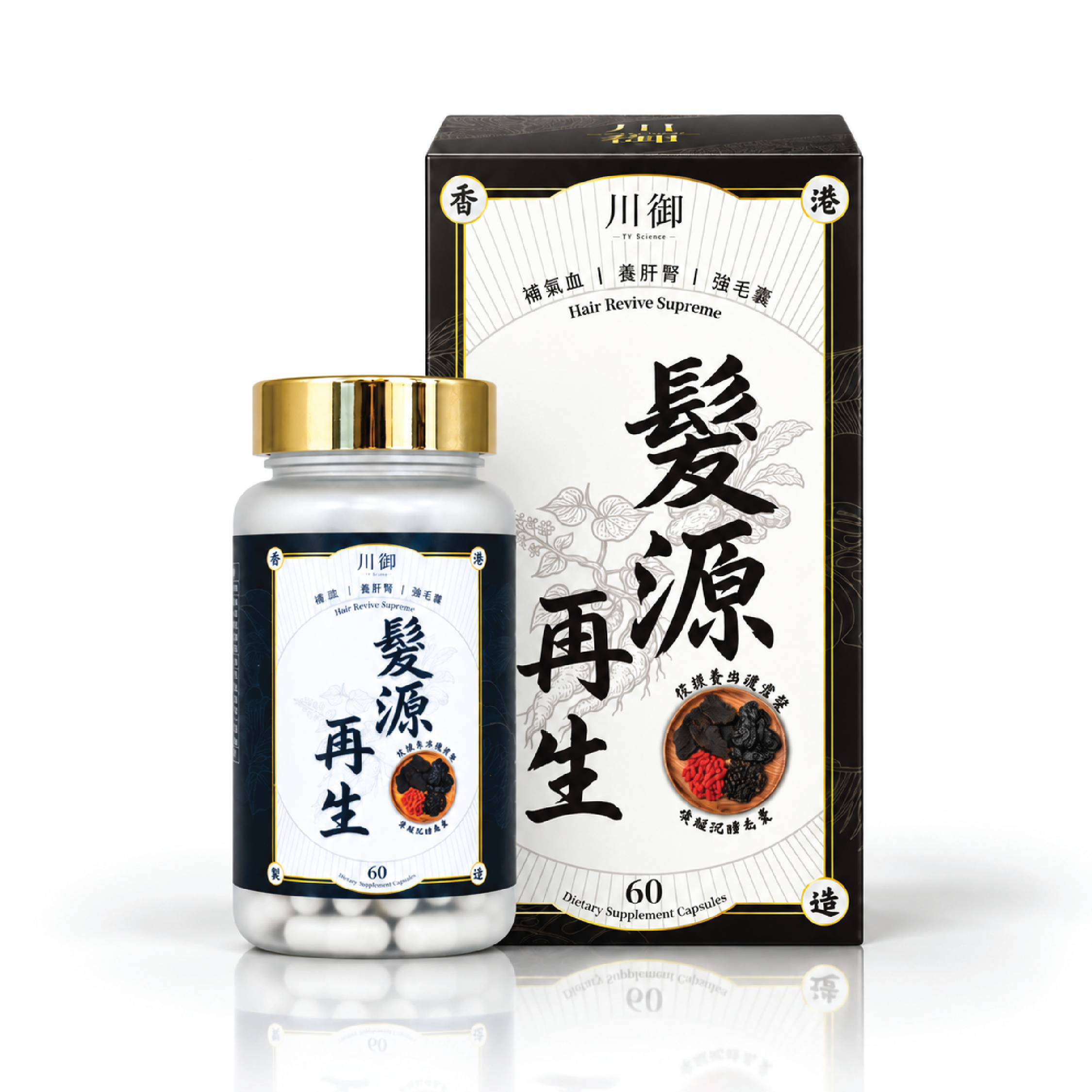 川御 髮源再生 (60粒)