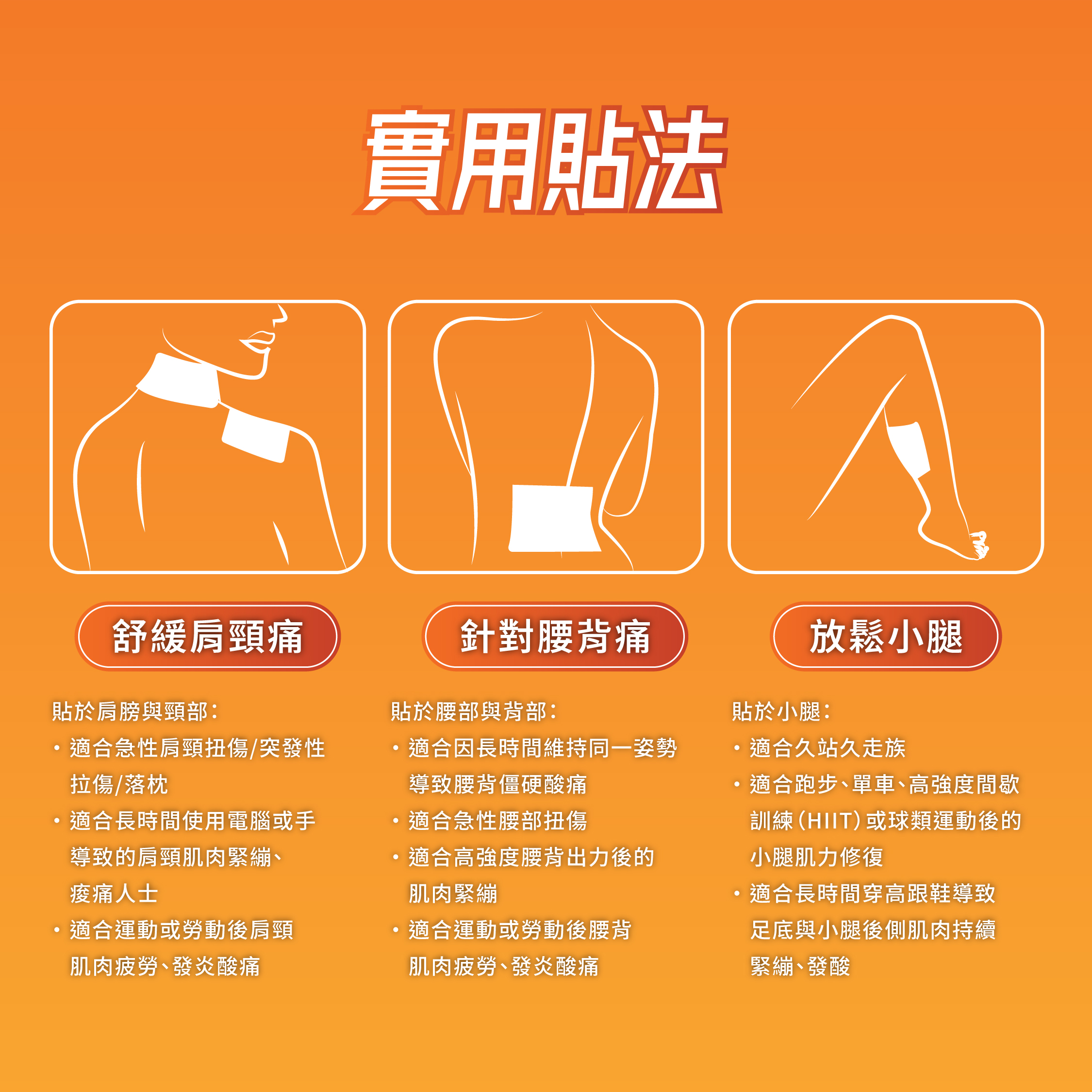森源 熱感痛貼