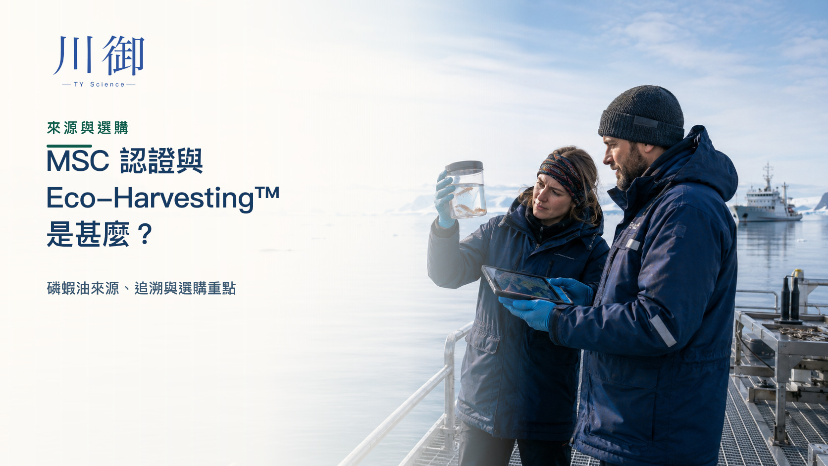 MSC 認證與 Eco-Harvesting™ 是甚麼？磷蝦油來源、追溯與選購重點