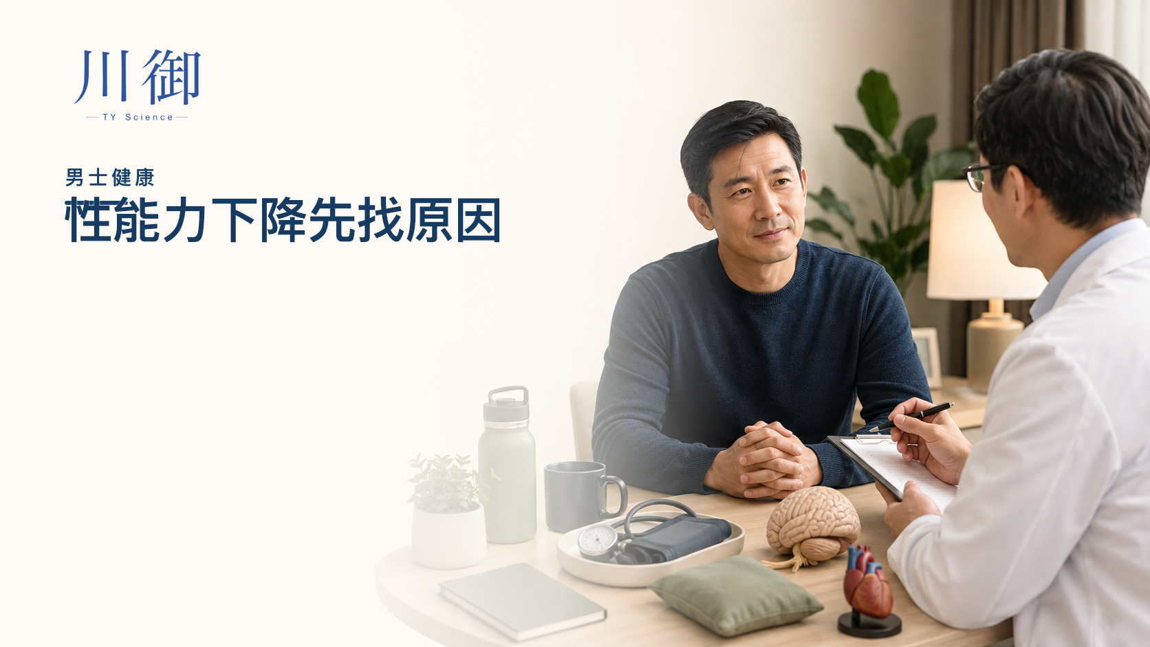 性能力下降點解？血流、荷爾蒙、神經、藥物與心理逐層排查