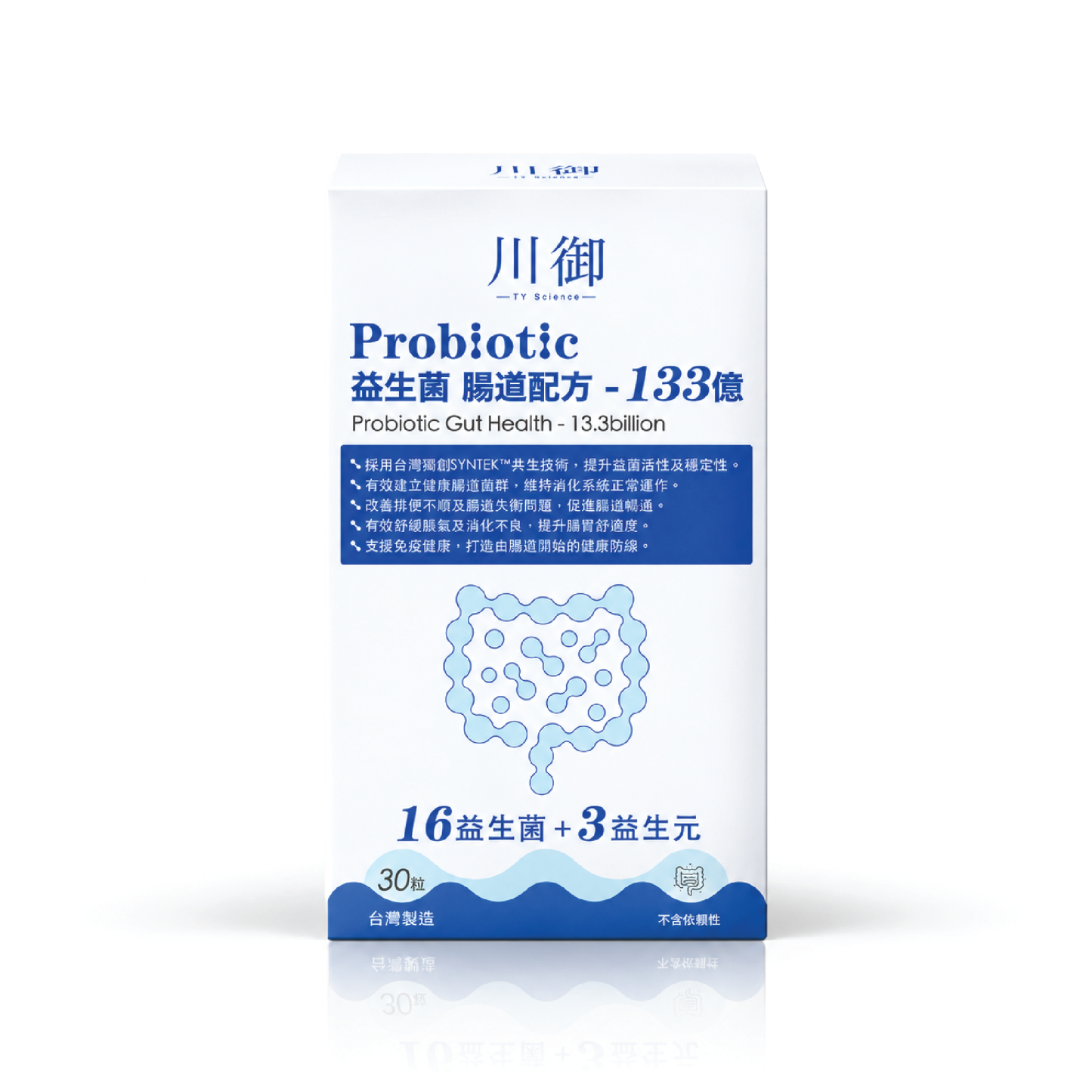川御 Probiotic 益生菌(腸道配方) 30 粒膠囊裝