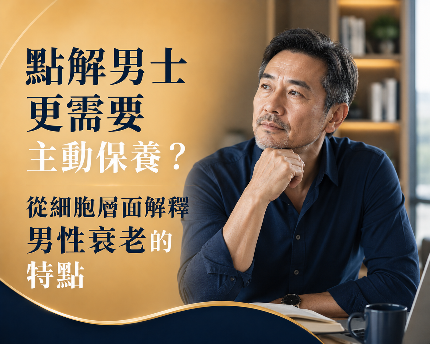 點解男士更需要主動保養？從細胞層面解釋男性衰老的特點-川御 TY Science