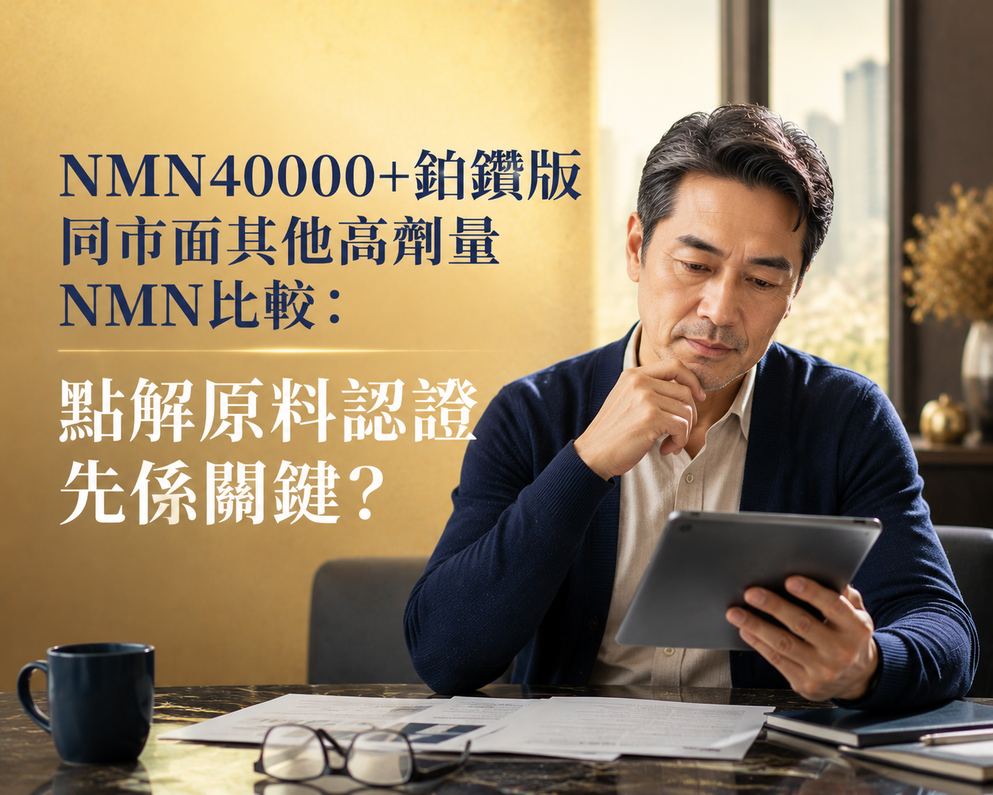 NMN40000+鉑鑽版同市面其他高劑量NMN比較：點解原料認證先係關鍵？-川御 TY Science