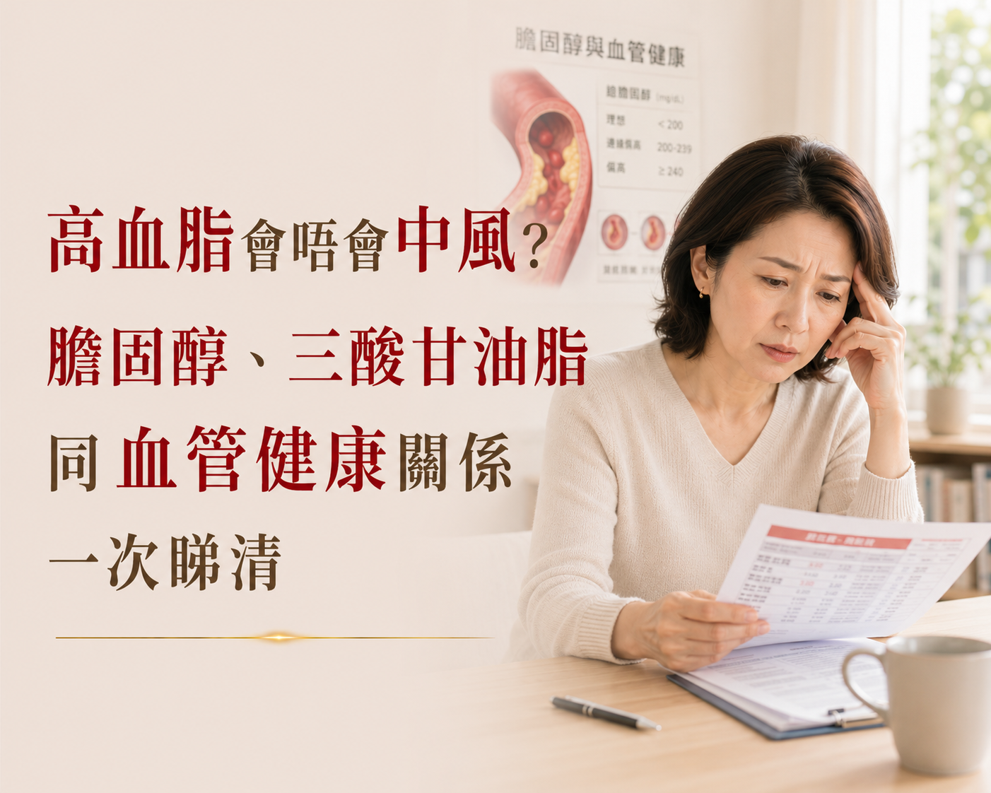 膽固醇與血管健康