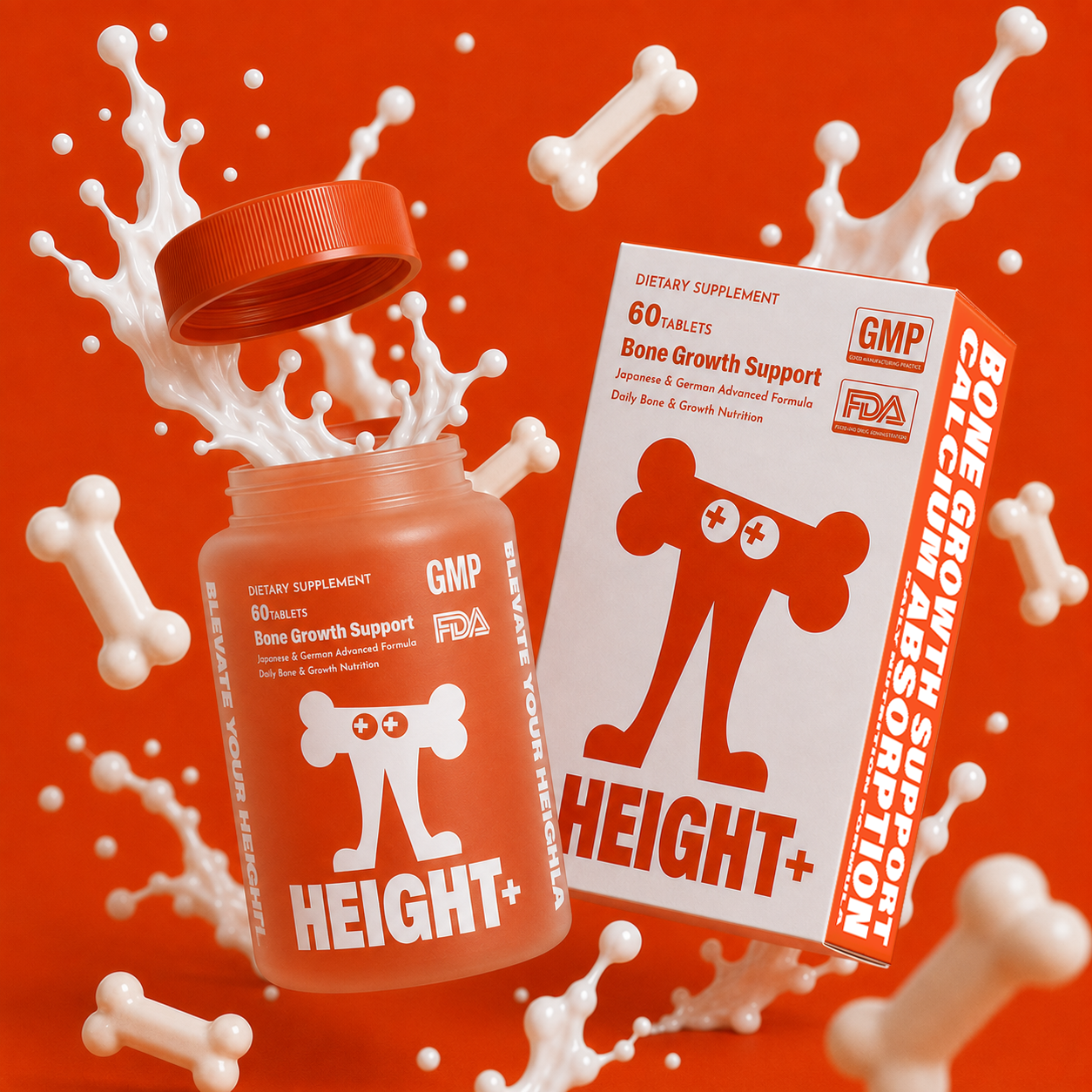BOOSTER+ HEIGHT+ 成長骨骼營養配方｜60片