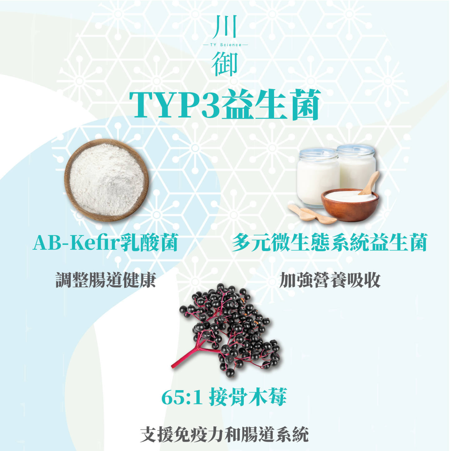 TY Science 川御 TYP3 益生菌-川御 TY Science