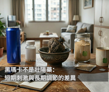 黑瑪卡不是壯陽藥：短期刺激與長期調節的差異-川御 TY Science