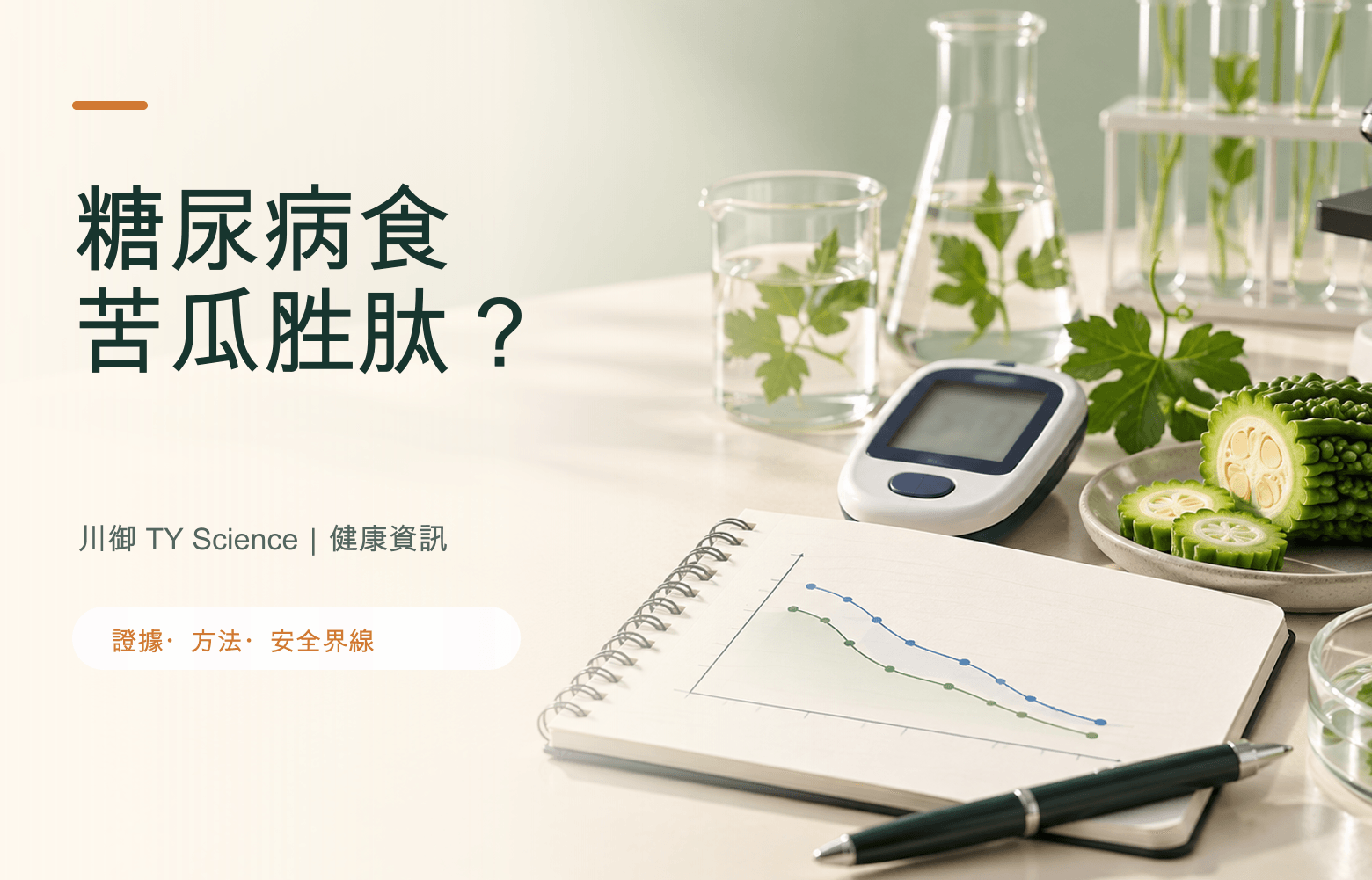 糖尿病可以食苦瓜胜肽嗎？降糖藥、胰島素及低血糖風險
