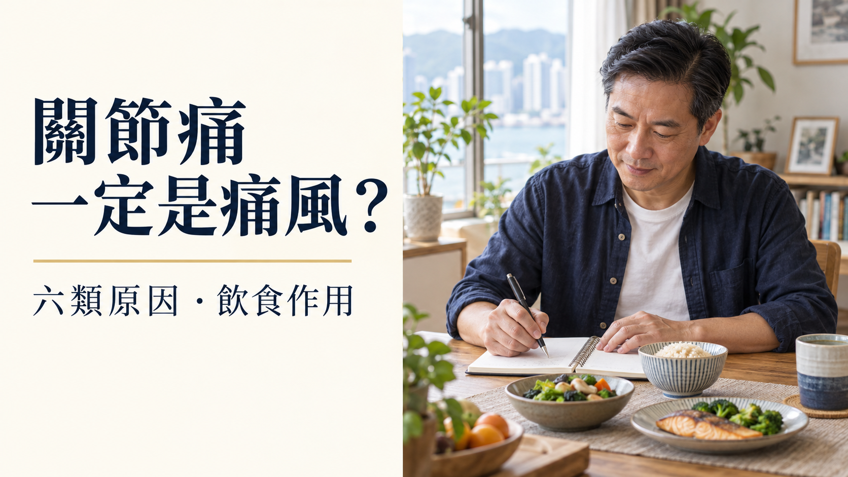 關節痛一定是痛風？六類原因、飲食作用與行動清單
