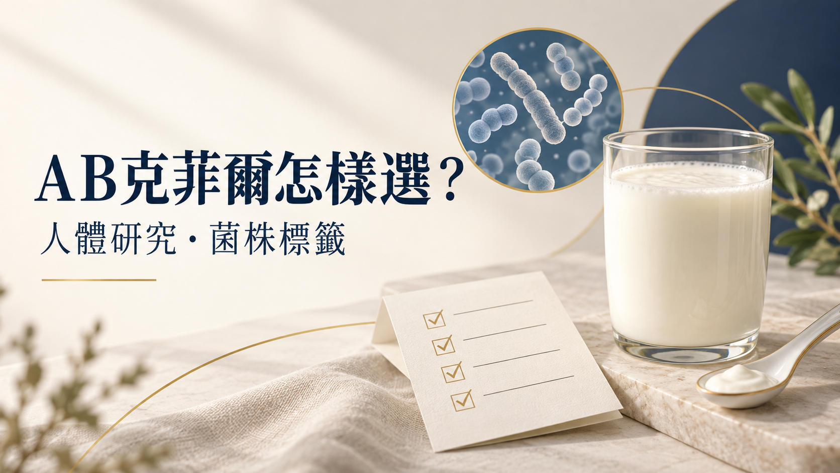 AB克菲爾與一般克菲爾有何不同？人體研究、菌株與標籤清單