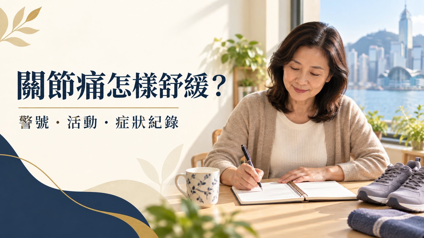 關節痛怎樣舒緩？先看警號，再訂活動與症狀紀錄