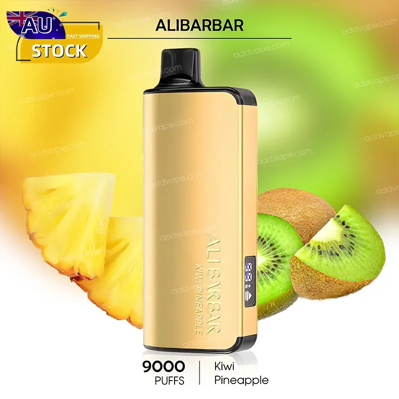Kiwi Pineapple - Alibarbar Ingot - 9000Puffs-CHATVAPER