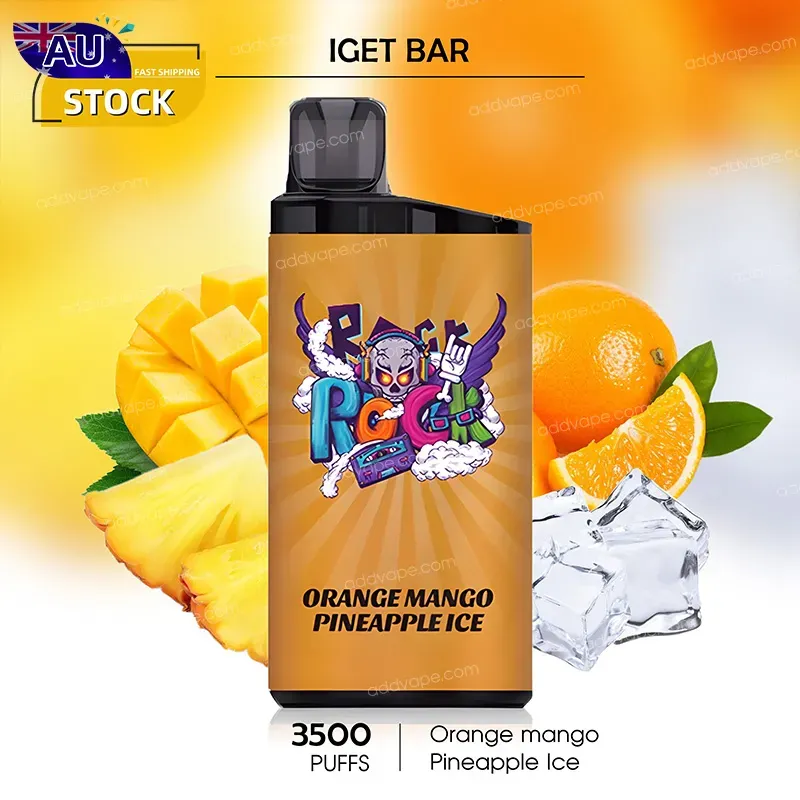 Orange Mango Pineapple Ice -- IGET BAR - 3500Puffs-CHATVAPER