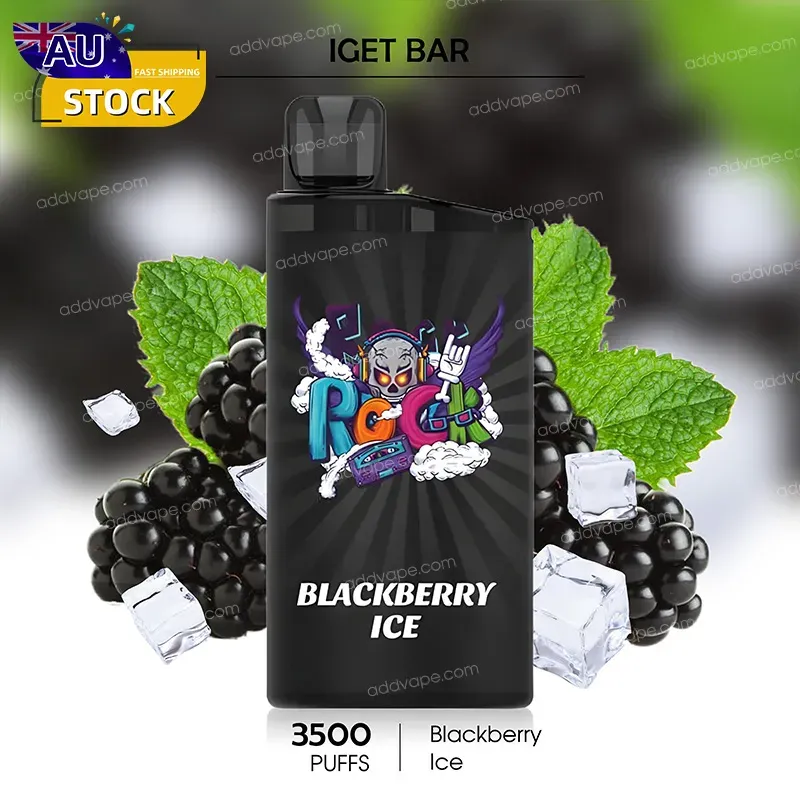 Blackberry Ice -- IGET BAR - 3500Puffs-CHATVAPER