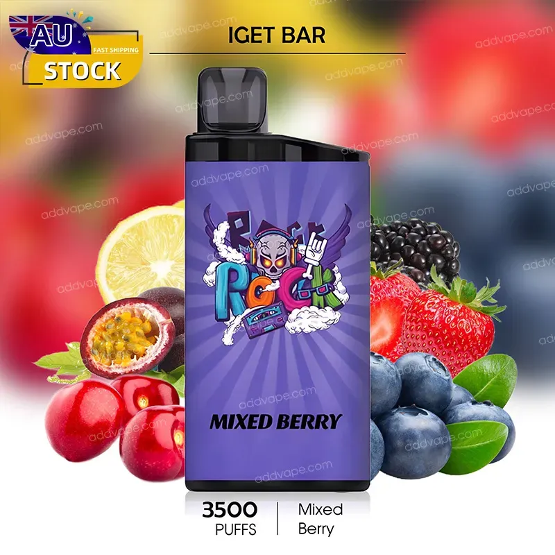 Mixed Berry -- IGET BAR - 3500Puffs-CHATVAPER