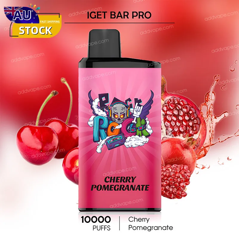 Cherry Pomegranate - IGET Bar Pro - 10000 Puffs-CHATVAPER