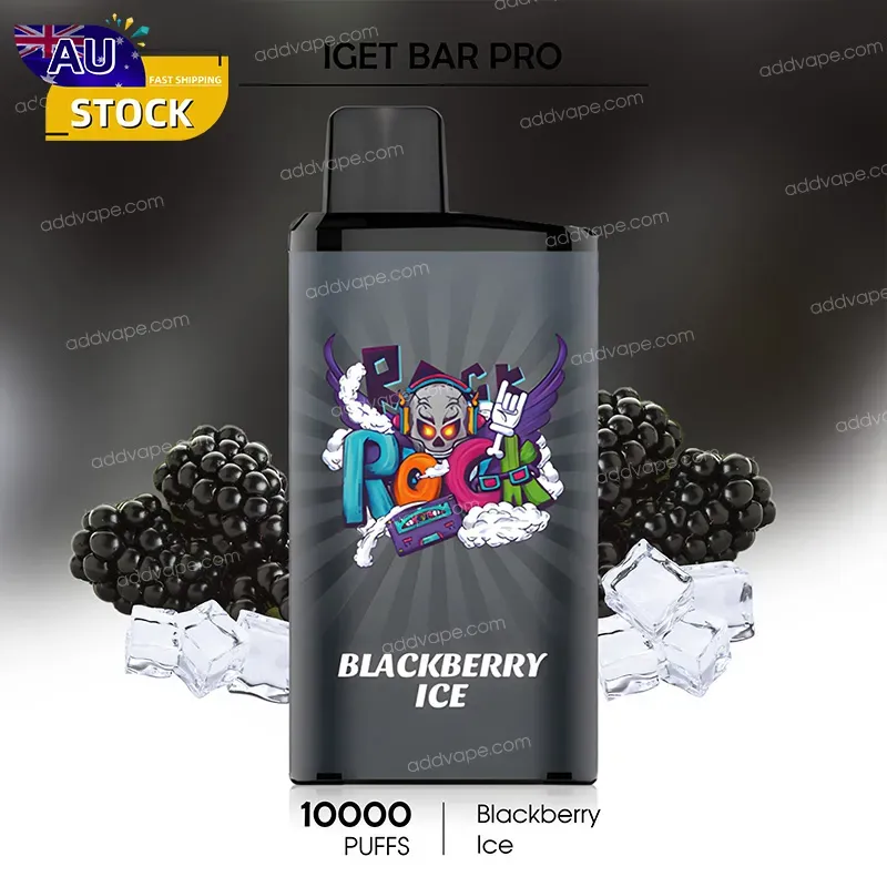 Blackberry Ice - IGET Bar Pro - 10000 Puffs-CHATVAPER
