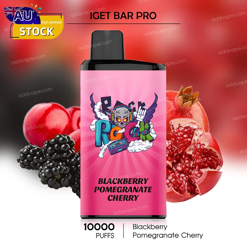 Blackberry Pomegranate Cherry - IGET Bar Pro - 10000 Puffs-CHATVAPER