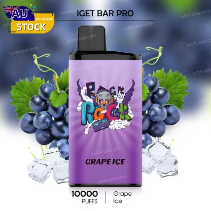 Grape Ice - IGET Bar Pro - 10000 Puffs-CHATVAPER