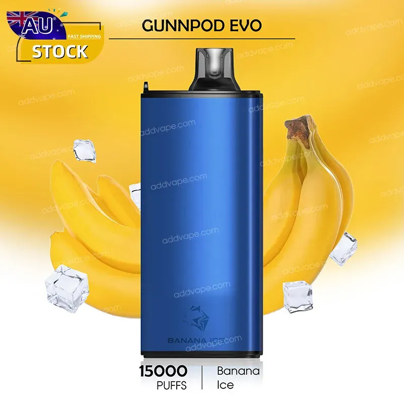 Banana Ice-GUNNPOD EVO-15000Puffs-CHATVAPER