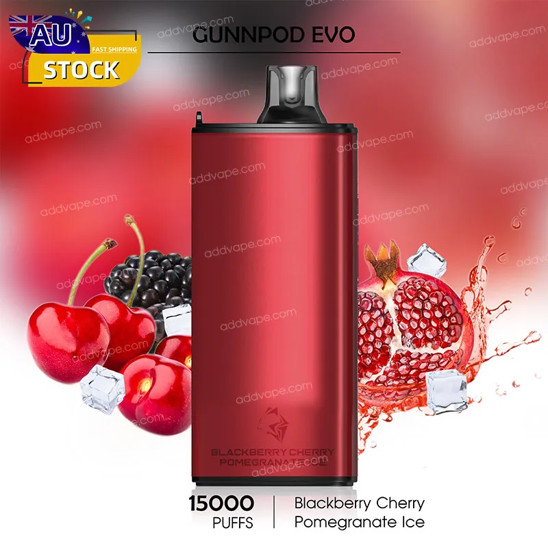 Blackberry Cherry Pomegranate Ice-GUNNPOD EVO-15000Puffs-CHATVAPER