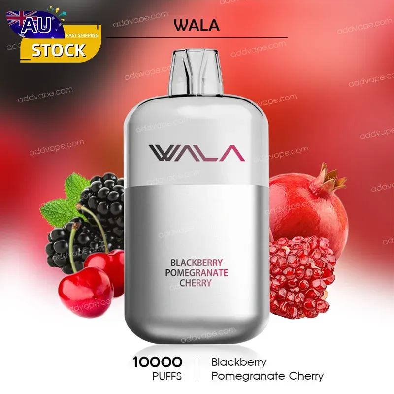 Blackberry Pomegranate Cherry - WALA POP - 10000 Puffs