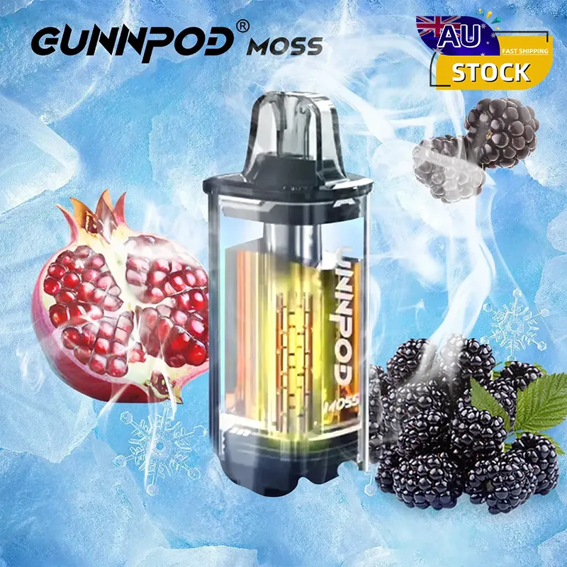 Blackberry cherry Pomegranate Ice - GUNNPOD - 8000Puffs-CHATVAPER