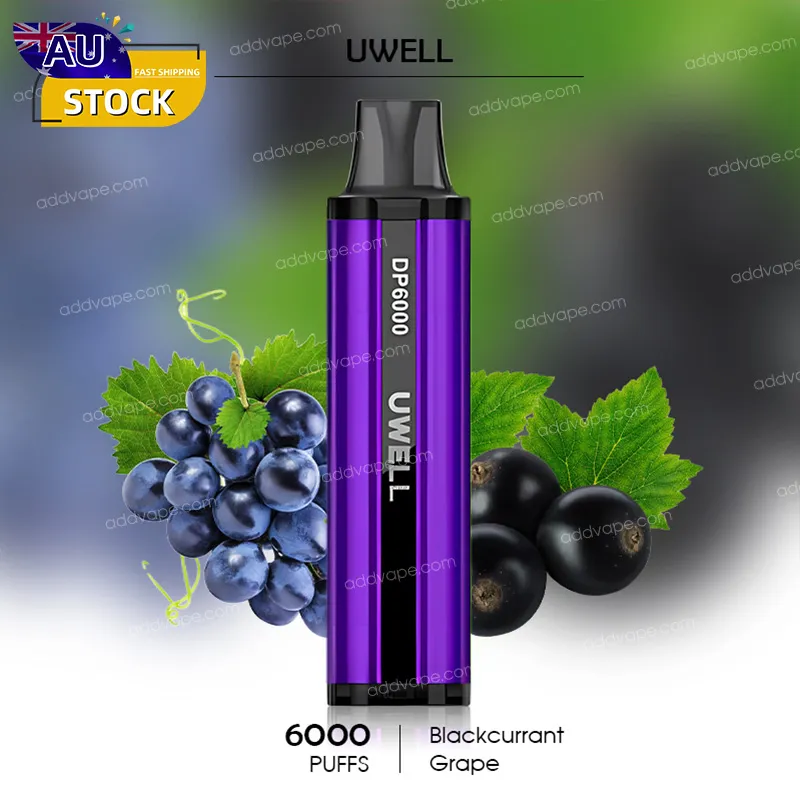 Blackcurrant Grape - UWELL DP6000
