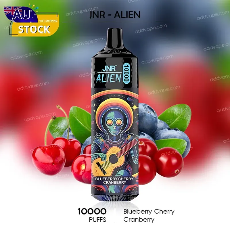 Blueberry Cherry Cranberry-JNR Alien-10000 Puffs