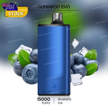Blueberry Ice-GUNNPOD EVO-15000Puffs-CHATVAPER