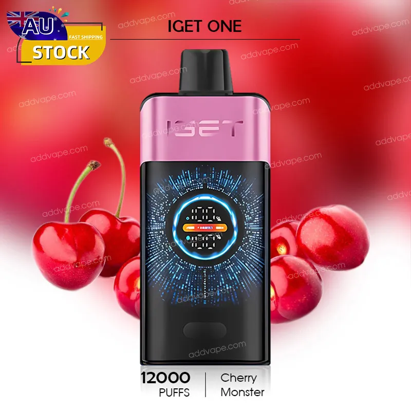 Cherry Monster - IGET ONE - 12000 Puffs-CHATVAPER