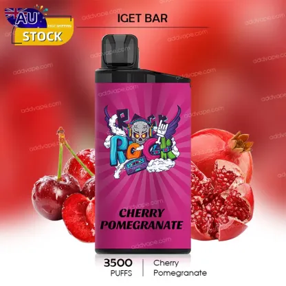 Cherry Pomegranate -- IGET BAR- 3500Puffs