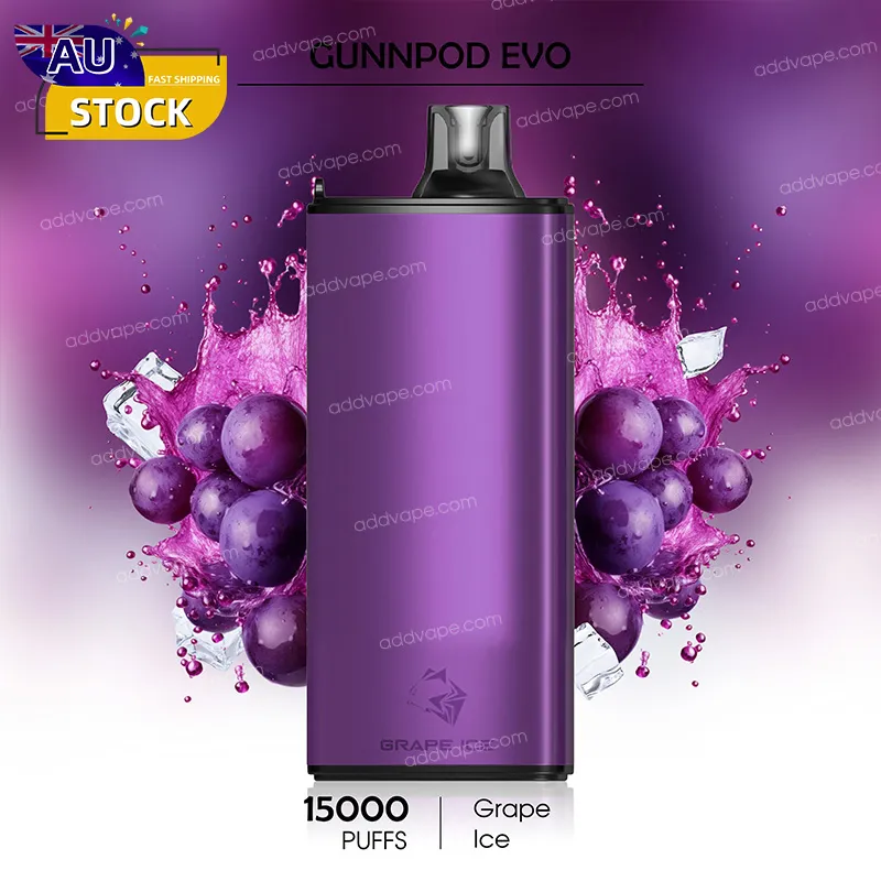Grape Ice-GUNNPOD EVO-15000Puffs