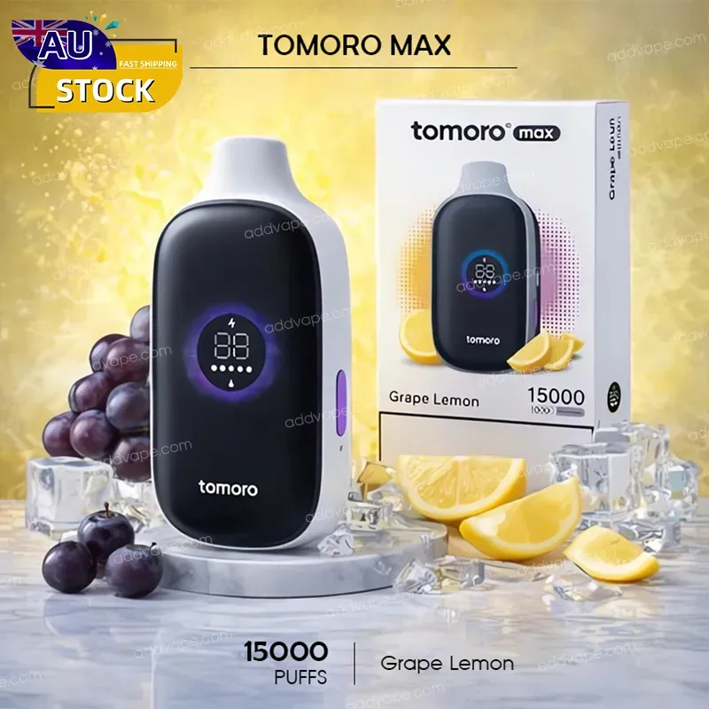 Grape Lemon - TOMORO MAX - 15000 Puffs