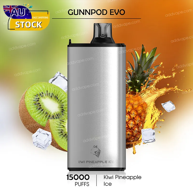 Kiwi Pineapple Ice-GUNNPOD EVO-15000Puffs-CHATVAPER