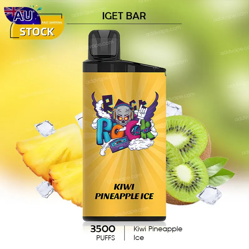 Kiwi Pineapple Ice -- IGET BAR-3500Puffs