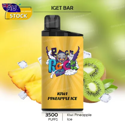 Kiwi Pineapple Ice -- IGET BAR-3500Puffs