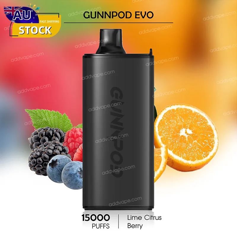 Lime Citrus Berry-GUNNPOD EVO-15000Puffs-CHATVAPER