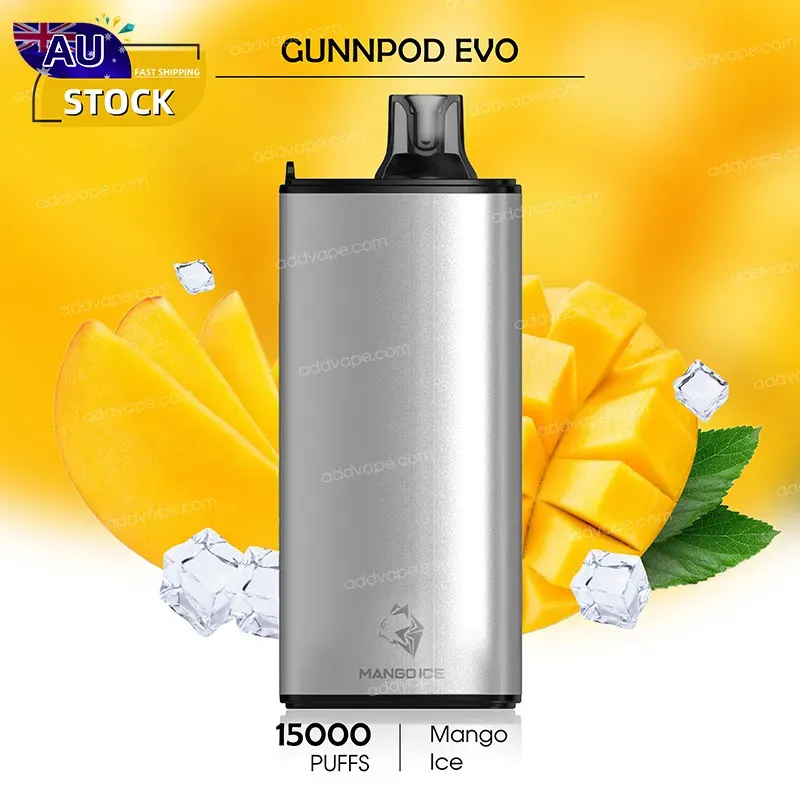 Mango Ice-GUNNPOD EVO-15000Puffs-CHATVAPER