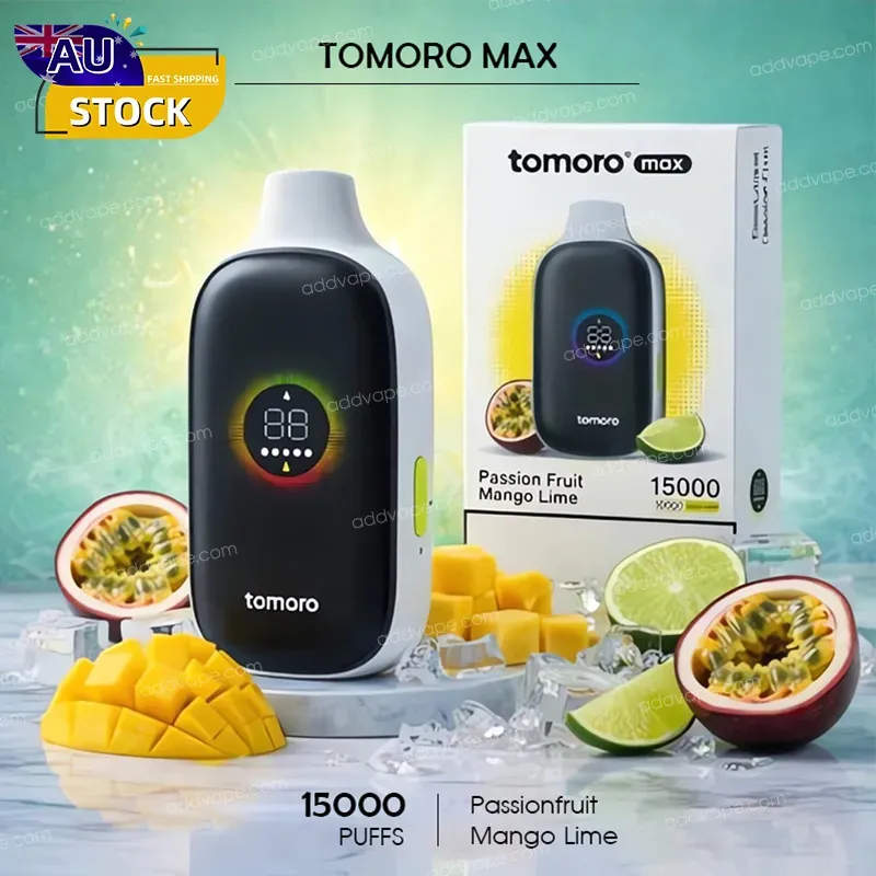 Passionfruit Mango Lime - TOMORO MAX - 15000 Puffs
