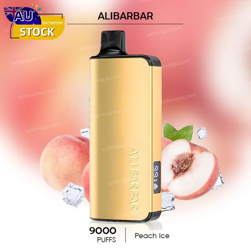 Peach Ice - Alibarbar Ingot - 9000Puffs
