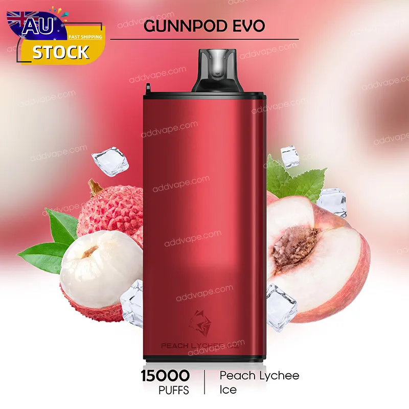 Peach Lychee Ice-GUNNPOD EVO-15000Puffs-CHATVAPER