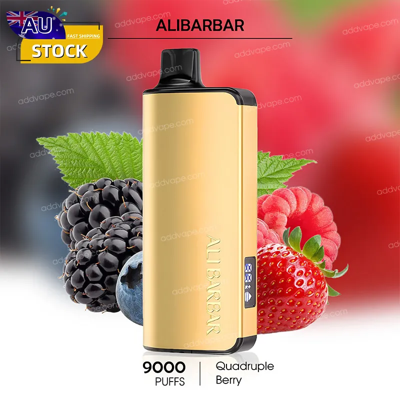 Quadruple Berry- Alibarbar Ingot - 9000Puffs