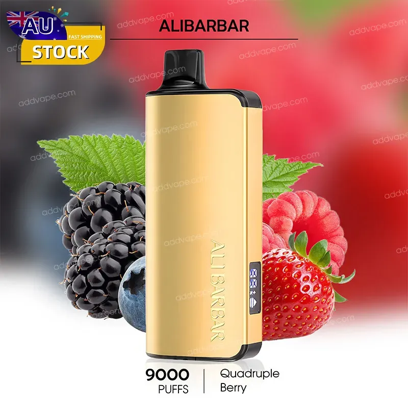 Quadruple Berry- Alibarbar Ingot - 9000Puffs