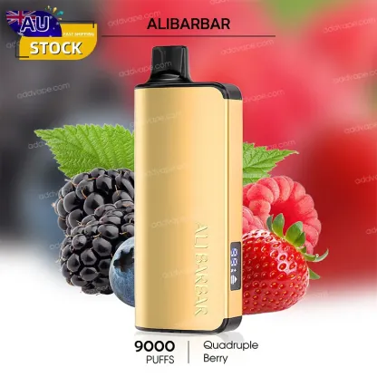 Quadruple Berry- Alibarbar Ingot - 9000Puffs