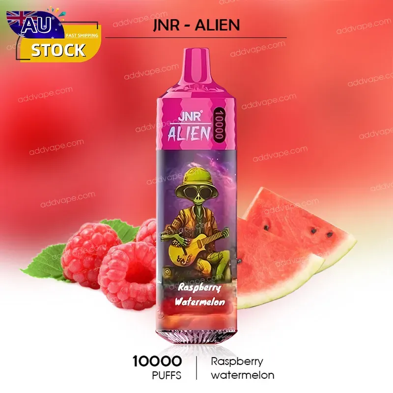 Raspberry watermelon-JNR Alien-10000 Puffs – CHATVAPER